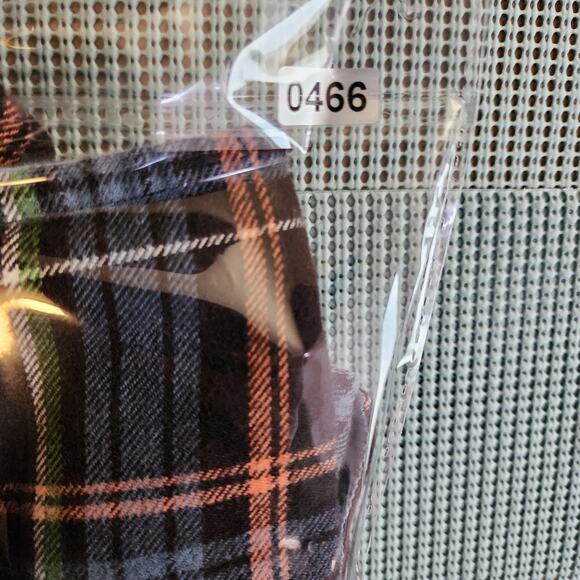 Matix  Flannel Shirt Men's S, Black Multicolor, Front Stash Pocket - Picture 9 of 9